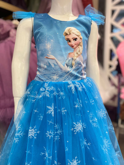 Elsa abiye tarlatanlı