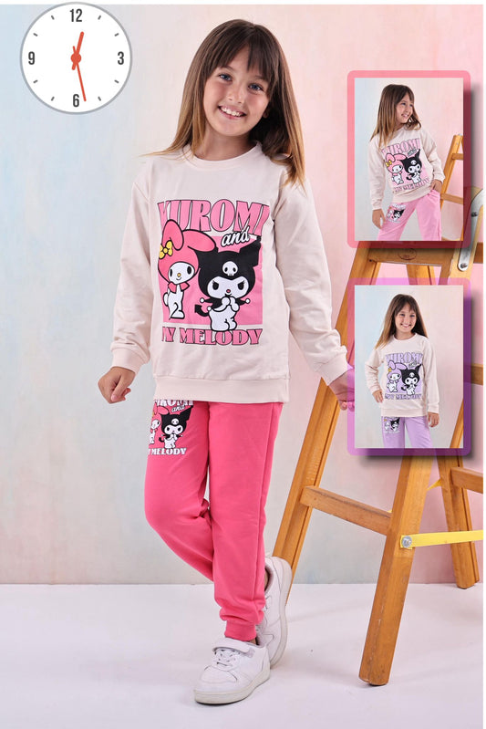 Kuromi labubu eşofman takımı